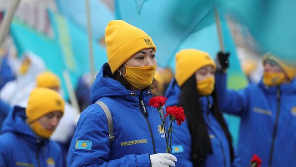 День Независимости Казахстана в Алматы 16 декабря 2020 года - Sputnik Беларусь