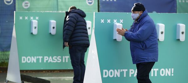 Санитайзеры в Англии - Sputnik Беларусь