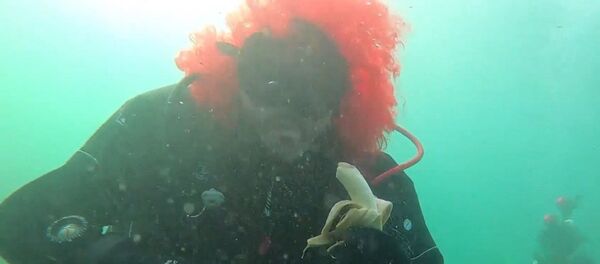 Дайвер у Чорным моры - Sputnik Беларусь