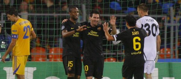 Месси угостит белорусского вратаря пивом - Sputnik Беларусь