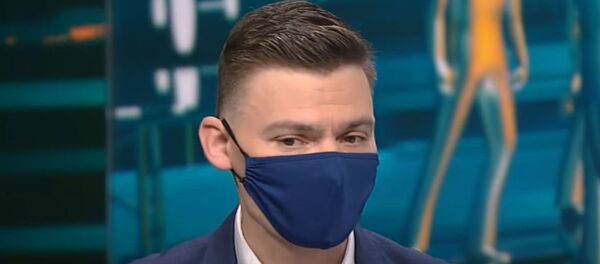 Загадчык дыягнастычным аддзялення Мінскай гарадской клінічнай інфекцыйнай бальніцы Ігар Гуцалюк Загадчык дыягнастычным аддзялення Мінскай гарадской клінічнай інфекцыйнай бальніцы Ігар Гуцалюк - Sputnik Беларусь