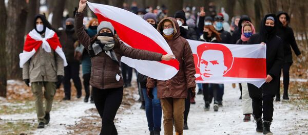 Протестный марш в Минске - Sputnik Беларусь