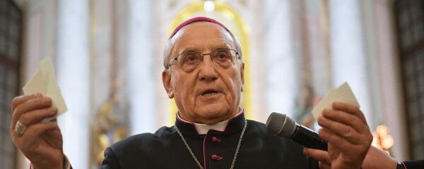 Мітрапаліт Мінска-Магілёўскі Тадэвуш Кандрусевіч Мітрапаліт Мінска-Магілёўскі Тадэвуш Кандрусевіч - Sputnik Беларусь