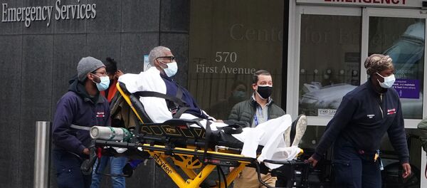 Пациент с коронавирусом в США - Sputnik Беларусь