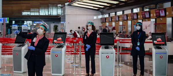 Аэрапорт у Стамбуле Аэрапорт у Стамбуле - Sputnik Беларусь