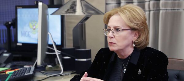 Прэм'ер-міністр РФ М. Мішусцін сустрэўся з кіраўніком ФМБА Расіі В. Скварцовай Прэм'ер-міністр РФ М. Мішусцін сустрэўся з кіраўніком ФМБА Расіі В. Скварцовай - Sputnik Беларусь