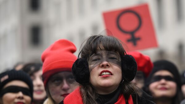 Марш феминисток в Вашингтоне, архивное фото - Sputnik Беларусь