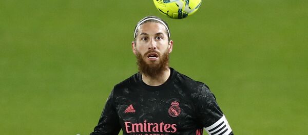 Испанский футболист Серхио Рамос - Sputnik Беларусь