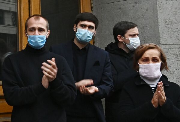 Прощание со звездой фильма Человек-амфибия прошло в Москве - Sputnik Беларусь