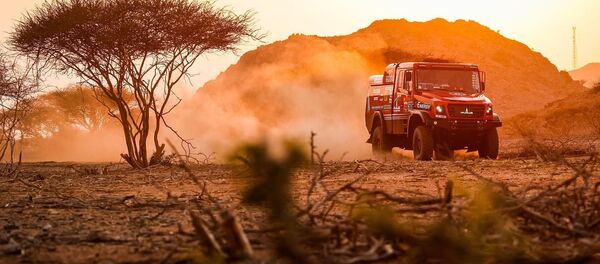 Грузовик МАЗ-СПОРТавто на Дакаре-2021 Грузовик МАЗ-СПОРТавто на Дакаре-2021 - Sputnik Беларусь