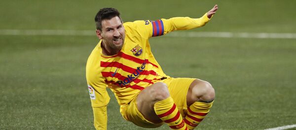 Аргентинский футболист Лионель Месси Аргентинский футболист Лионель Месси - Sputnik Беларусь