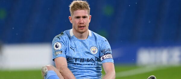 Бельгийский футболист Кевин де Брюйне - Sputnik Беларусь