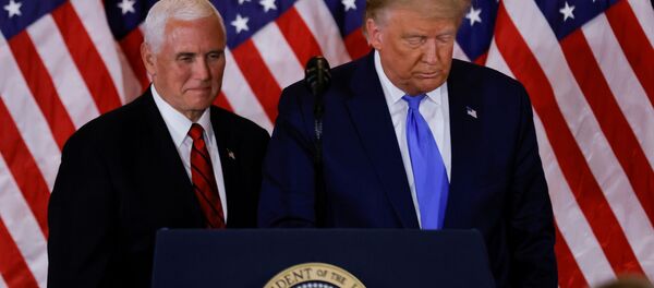 Дональд Трамп и Майк Пенс - Sputnik Беларусь