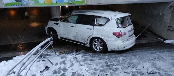 На месте аварии - Sputnik Беларусь