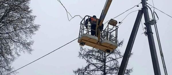 Обрыв на ЛЭП - Sputnik Беларусь