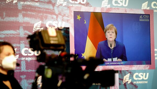 Ангела Меркель обращается к гражданам из-за пандемии и локдауна - Sputnik Беларусь