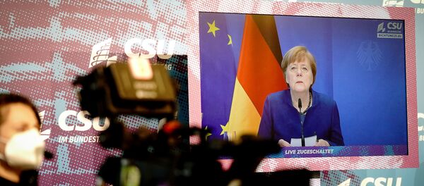 Ангела Меркель обращается к гражданам из-за пандемии и локдауна - Sputnik Беларусь