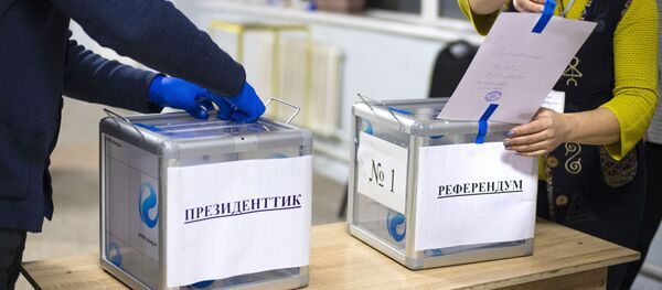 Датэрміновыя выбары прэзідэнта Кіргізіі Датэрміновыя выбары прэзідэнта Кіргізіі - Sputnik Беларусь