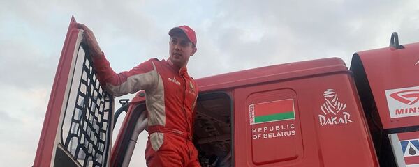 Пилот МАЗ-СПОРТавто Алексей Вишневский - Sputnik Беларусь