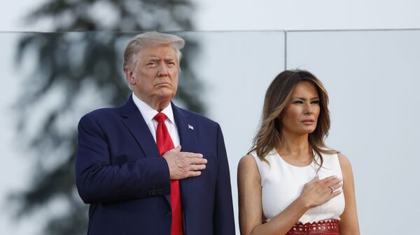 Дональд Трамп с супругой Меланьей, архивное фото - Sputnik Беларусь