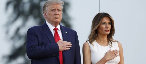 Дональд Трамп с супругой Меланьей, архивное фото - Sputnik Беларусь