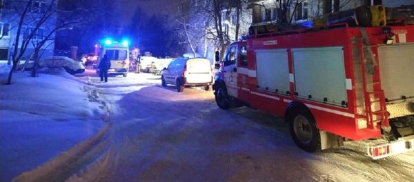 Пожарные и медики на месте ЧП в Екатеринбурге - Sputnik Беларусь