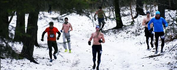 Крещенский забег - Sputnik Беларусь