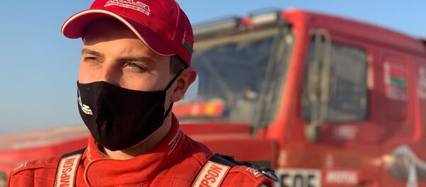 Пилот МАЗ-СПОРТавто Алексей Вишневский - Sputnik Беларусь