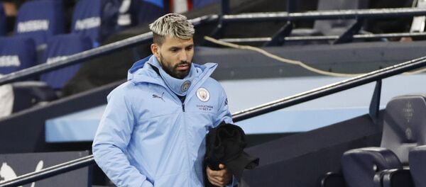 Аргентинский футболист Серхио Агуэро - Sputnik Беларусь