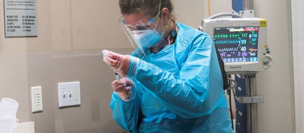 Работа медика в США, архивное фото - Sputnik Беларусь