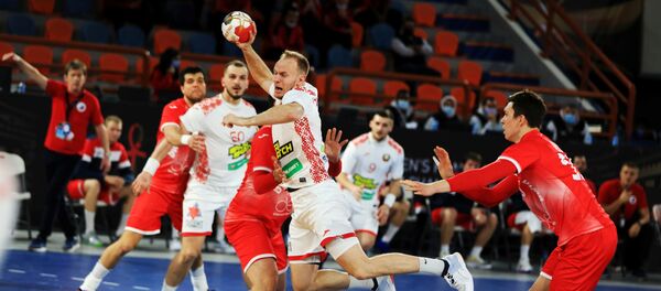 Матч Беларусь - Россия на чемпионате мира по гандболу - Sputnik Беларусь