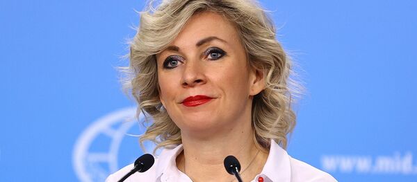 Афіцыйны прадстаўнік Міністэрства замежных спраў Расіі Марыя Захарава Афіцыйны прадстаўнік Міністэрства замежных спраў Расіі Марыя Захарава - Sputnik Беларусь
