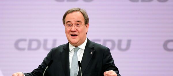Канцлером Германии может стать новый лидер ХДС Армин Лашет Канцлером Германии может стать новый лидер ХДС Армин Лашет - Sputnik Беларусь