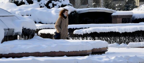 Морозы в Минске - Sputnik Беларусь