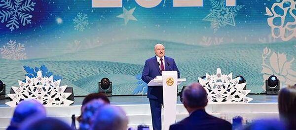 Новогодний прием у президента Беларуси Александра Лукашенко - Sputnik Беларусь