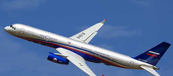 Самолет наблюдения РФ Ту-214ОН Самолет наблюдения РФ Ту-214ОН - Sputnik Беларусь