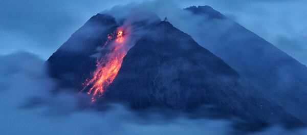 Вывяржэнне вулкана Мерапі - Sputnik Беларусь