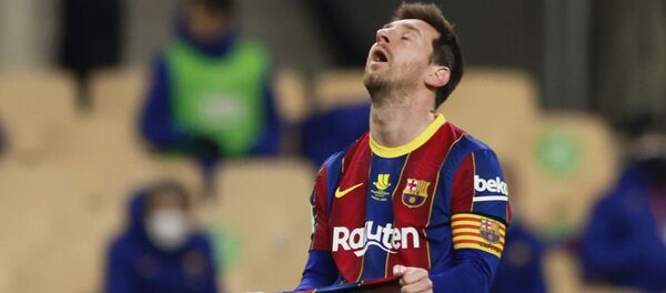 Аргентинский футболист Лионель Месси Аргентинский футболист Лионель Месси - Sputnik Беларусь