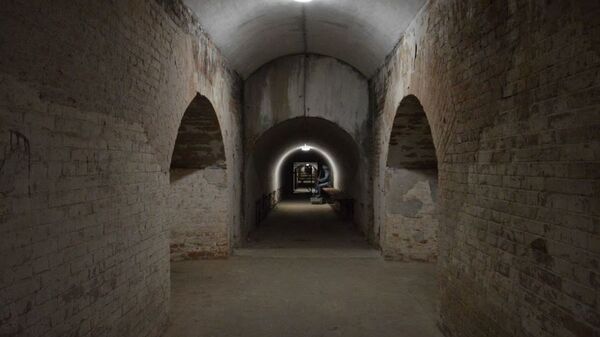 Потерна - подземный коридор в фортах - Sputnik Беларусь