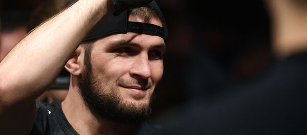 Российский боец смешанных боевых искусств, чемпион UFC в легком весе Хабиб Нурмагомедов - Sputnik Беларусь