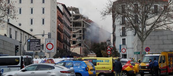 На месте взрыва - Sputnik Беларусь