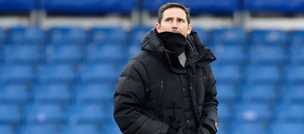 Главный тренер лондонского Челси Фрэнк Лэмпард Главный тренер лондонского Челси Фрэнк Лэмпард - Sputnik Беларусь