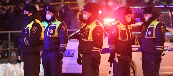 Сотрудники российской полиции - Sputnik Беларусь