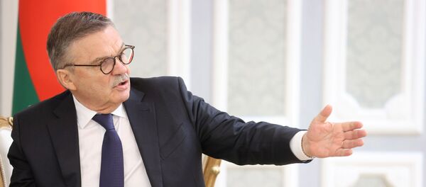 Кіраўнік Міжнароднай федэрацыі хакея Рэнэ Фазель Кіраўнік Міжнароднай федэрацыі хакея Рэнэ Фазель - Sputnik Беларусь
