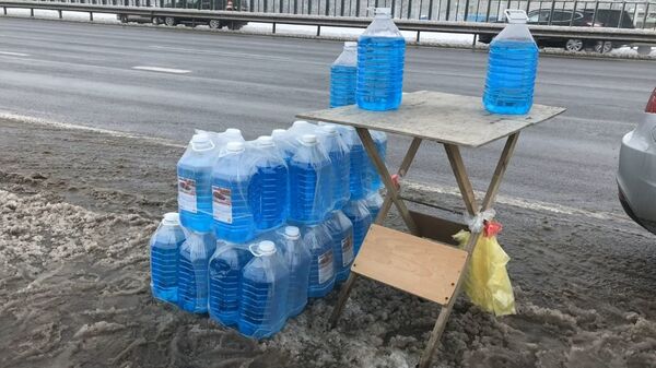 Продажа омывайки на МКАД - Sputnik Беларусь