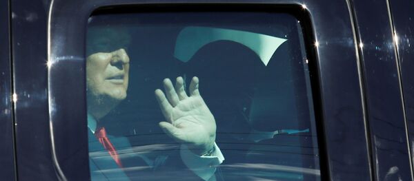 Бывший президент США Дональд Трамп Бывший президент США Дональд Трамп - Sputnik Беларусь