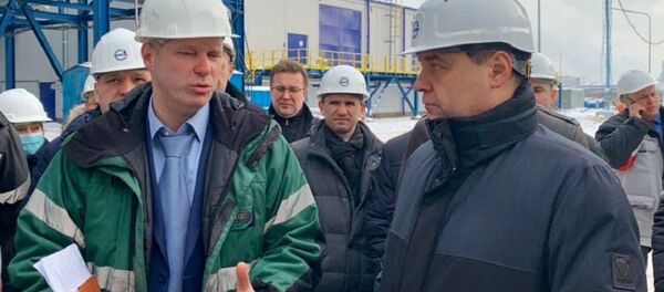 Премьер-министр Беларуси Роман Головченко на Нафтане - Sputnik Беларусь