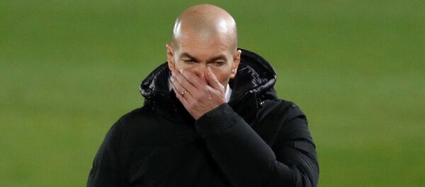 Главный тренер мадридского Реала Зинедин Зидан - Sputnik Беларусь