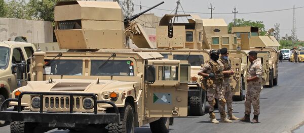 Солдаты иракской армии в Багдаде - Sputnik Беларусь