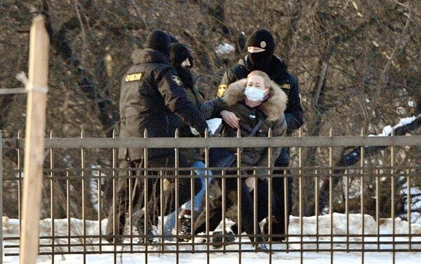 ГУВД рассказало о задержанных на акциях протеста в Минске в субботу - Sputnik Беларусь
